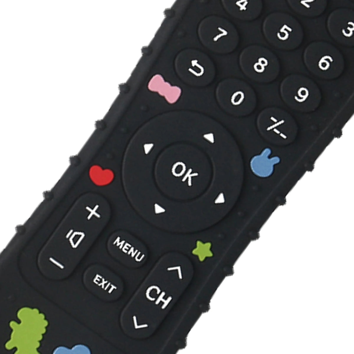 1PC Silicone Baby Toys TV Remote Control Shape Teether Toy BPA Free Silicone Teething Chewing Toy Sensory Baby Accessories