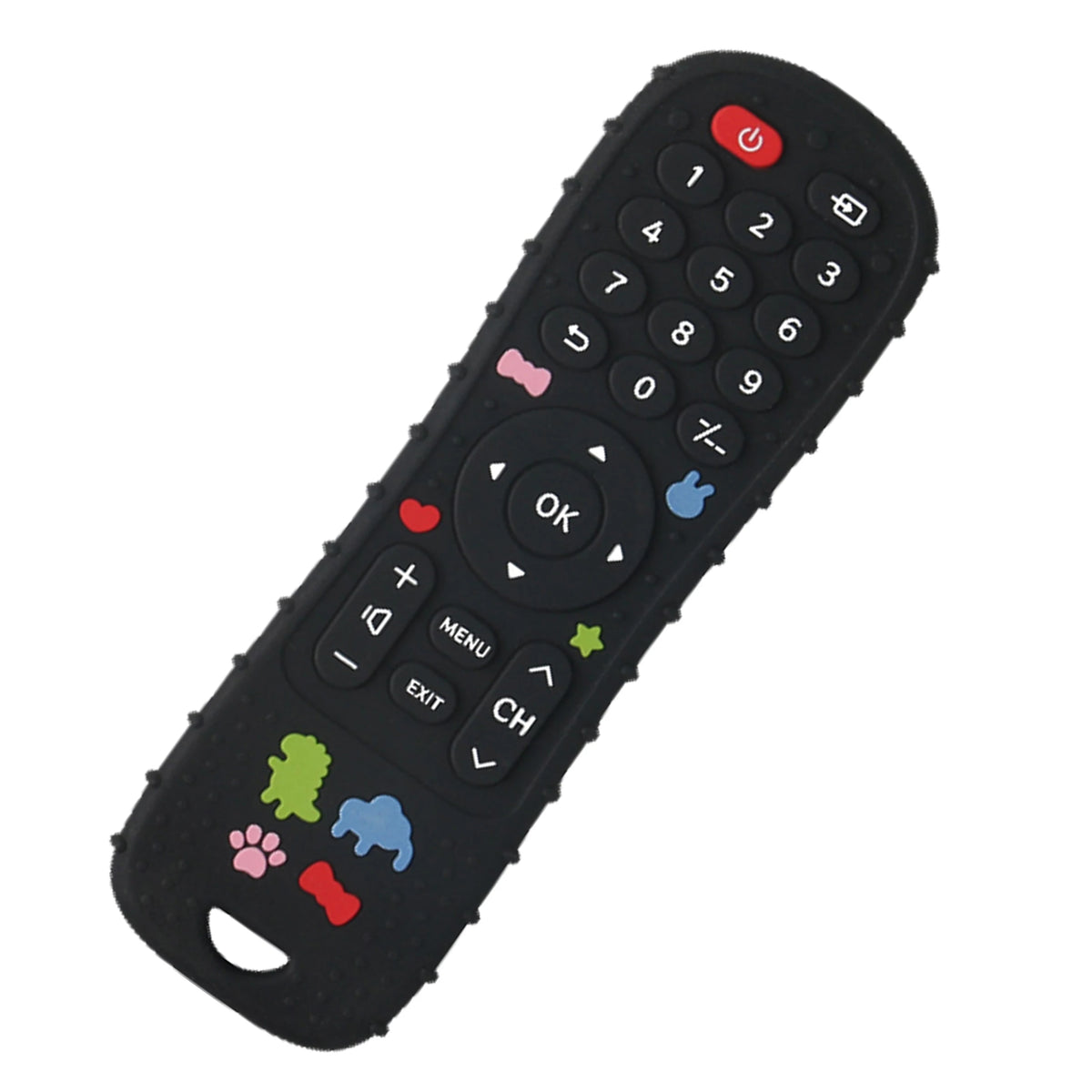 1PC Silicone Baby Toys TV Remote Control Shape Teether Toy BPA Free Silicone Teething Chewing Toy Sensory Baby Accessories