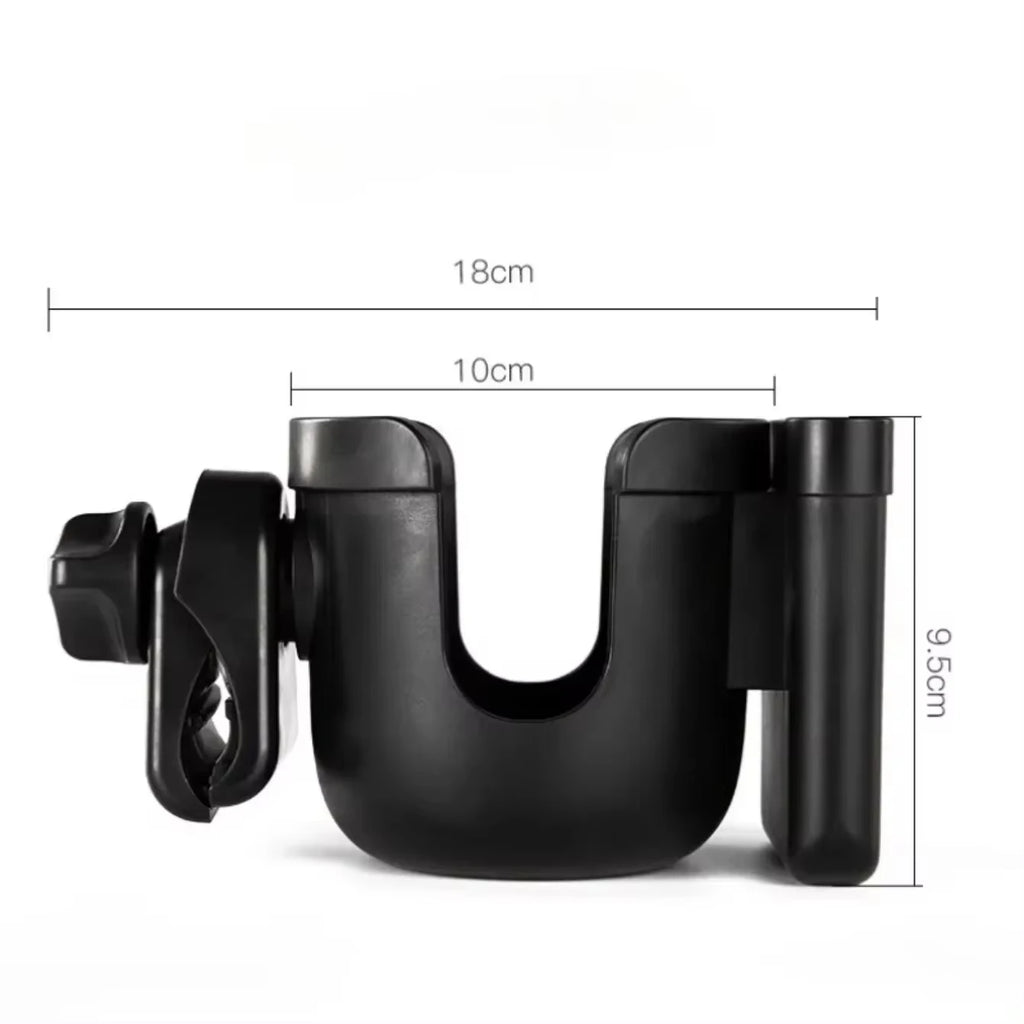Baby Stroller Water Cup Bottle Holder Baby Stroller Accessories Multifunctional Baby Stroller Cup Holder 2-in-1 Phone Holder